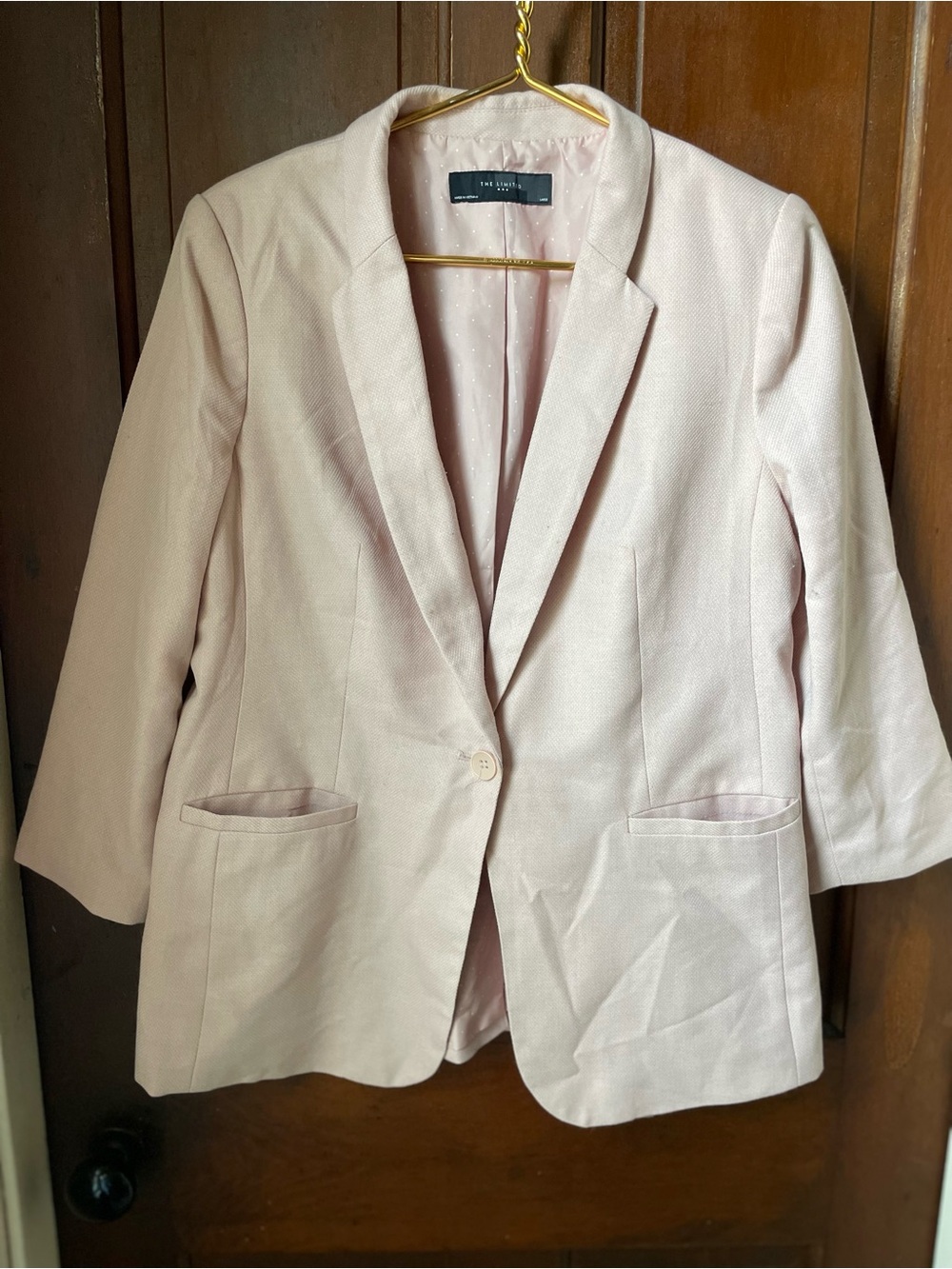 The Limited women's large pink blazer